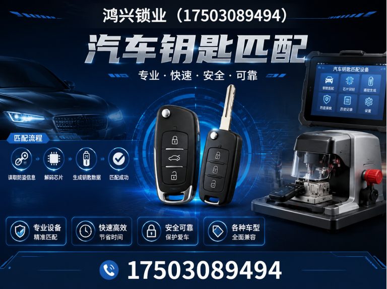 罗湖区汽车钥匙匹配展示图